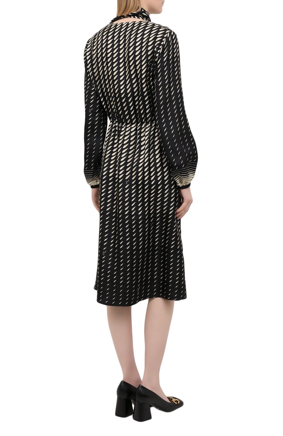 Шелковое платье GUCCI, арт. 643440/ZAGHV, фото 4