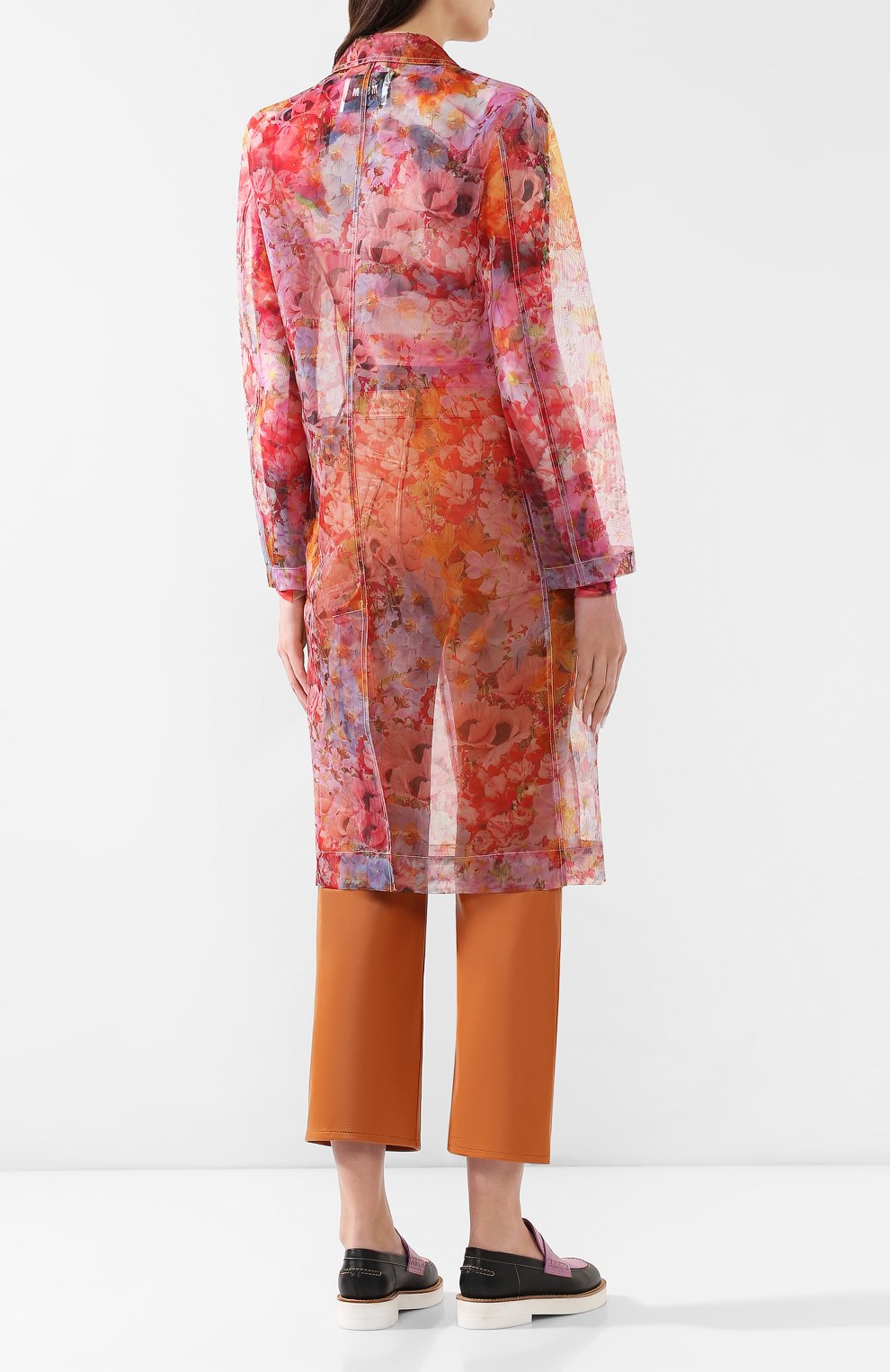 Двубортный плащ MSGM, арт. 2642MDC102A 195351, фото 4