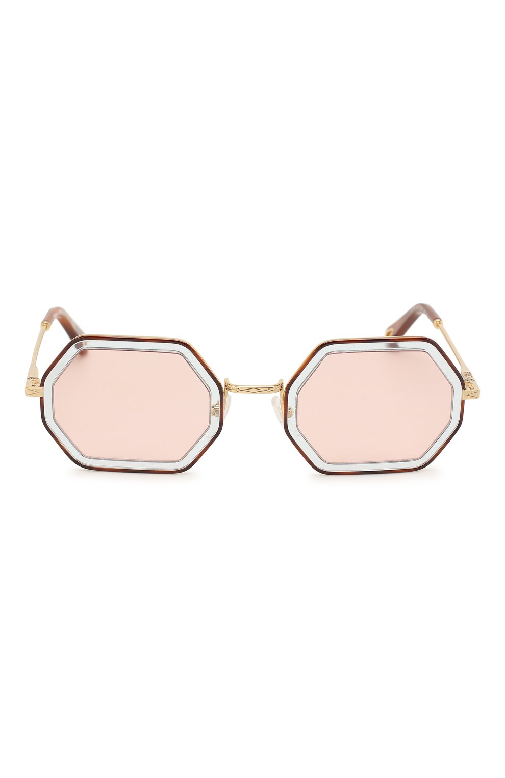 Солнцезащитные очки CHLOÉ светло-розового цвета по цене 24950 руб., арт. 146S-251, фото 3 Солнцезащитные очки CHLOÉ, арт. 146S-251, фото 3