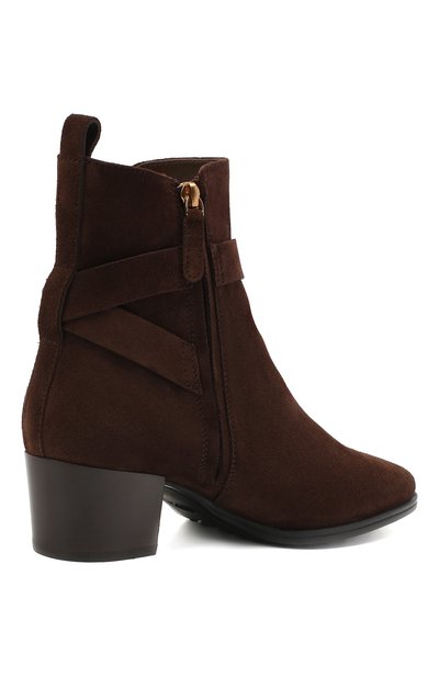 Замшевые ботильоны TOD’S, арт. XXW0XC0DU20RE0, фото 4