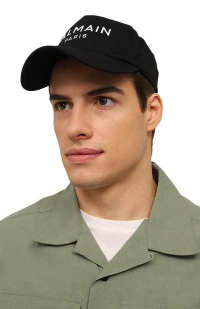 Хлопковая бейсболка BALMAIN, арт. AH1XA015/CB24, фото 2
