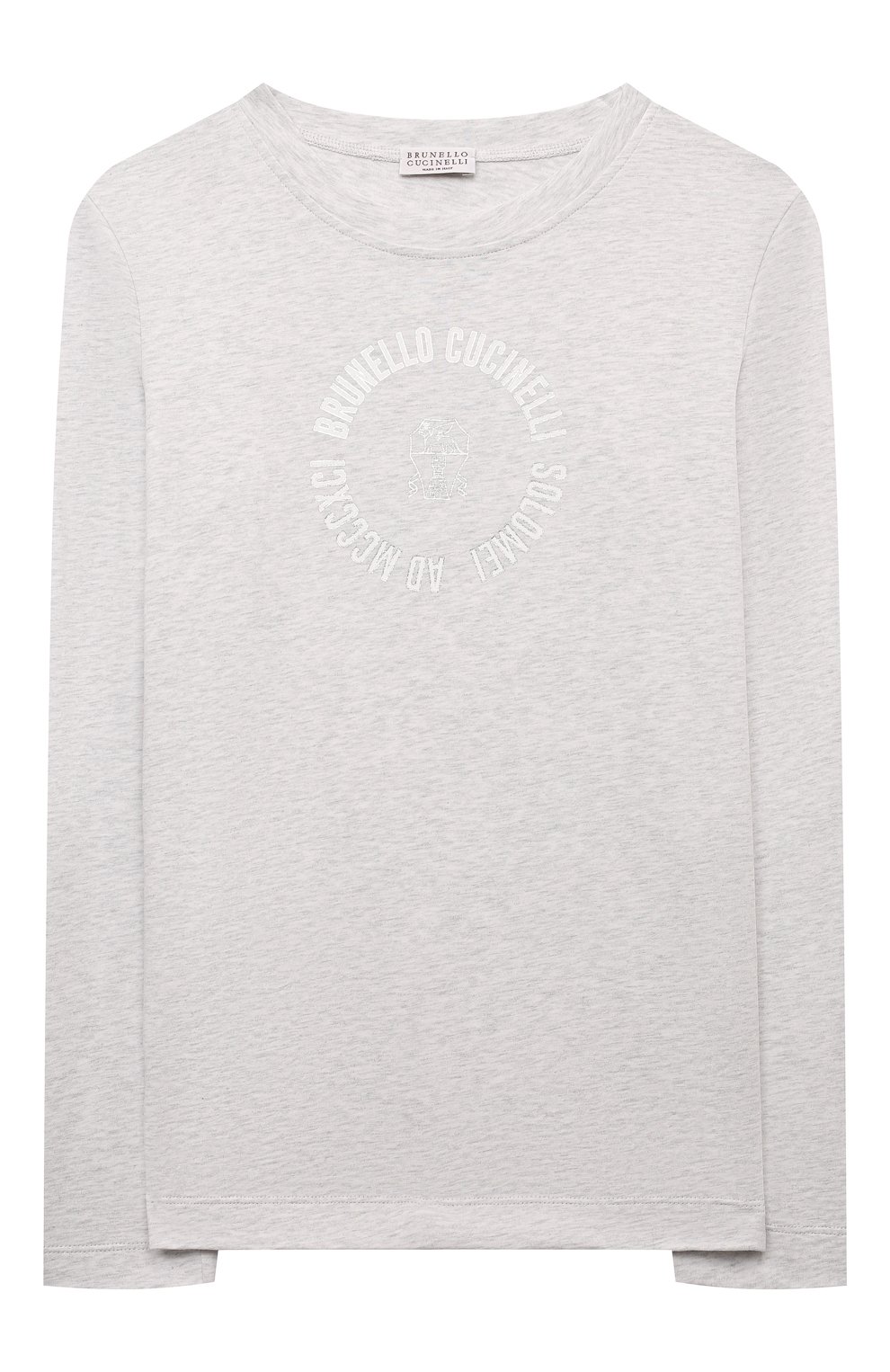 Хлопковый лонгслив BRUNELLO CUCINELLI, арт. B0T81T454C, фото 1