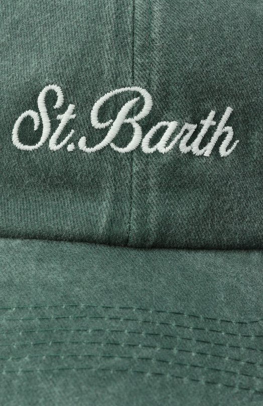 Джинсовая бейсболка MC2 Saint Barth STBA DAVIS N/01870H Зелёный  STBA DAVIS N/01870H Фото 4