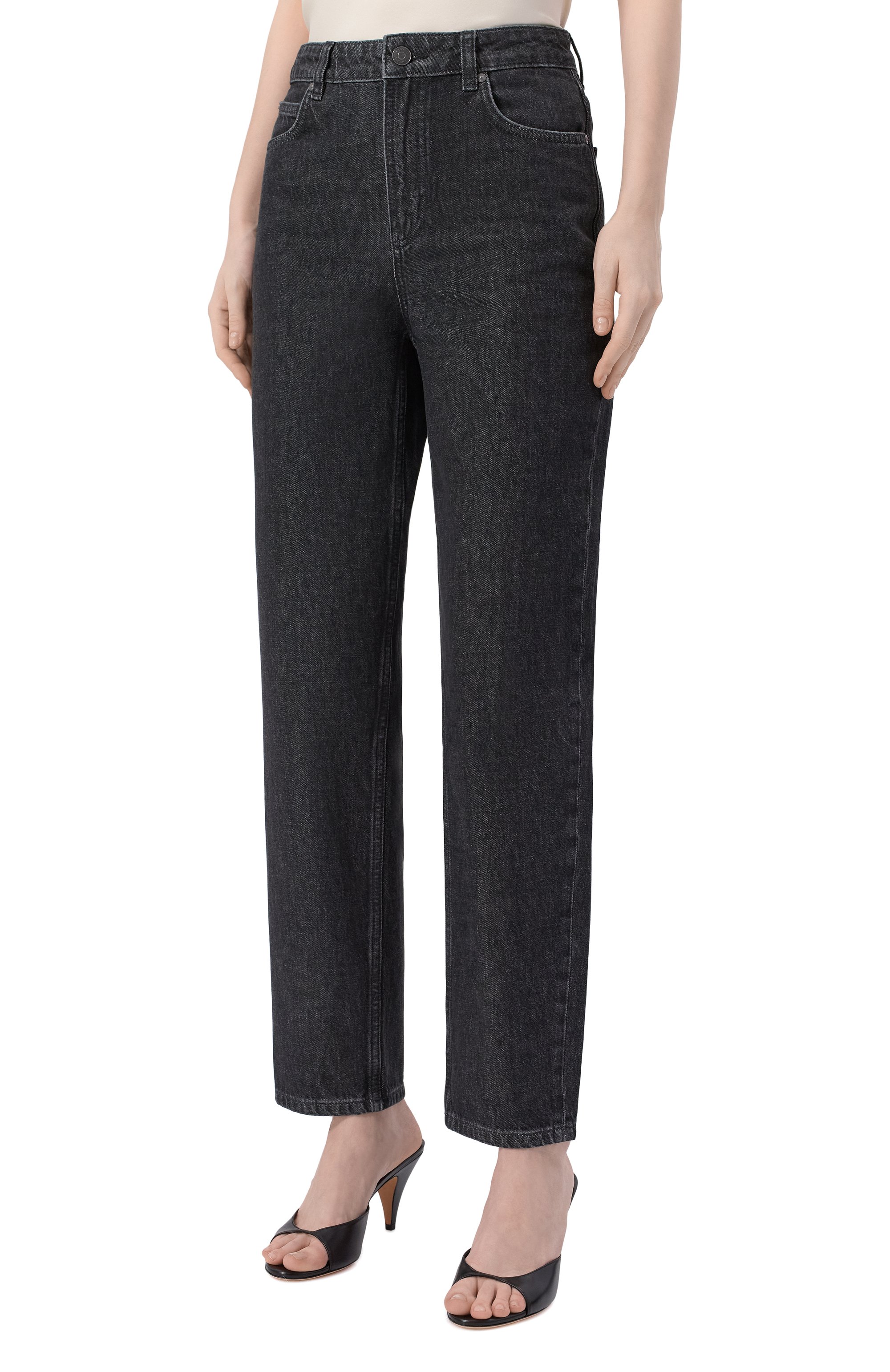 Джинсы balloon 821 12 STOREEZ темно-серого цвета по цене 13000 руб., арт. 136762, фото 3 Джинсы balloon 821 12 STOREEZ, арт. 136762, фото 3