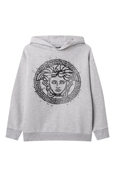 Хлопковое худи VERSACE, арт. 1018333/1A13053
