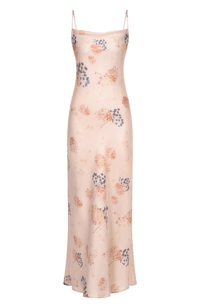 Женское шелковое платье COLOMBO, арт. AB00370/F/T0666-11-2E