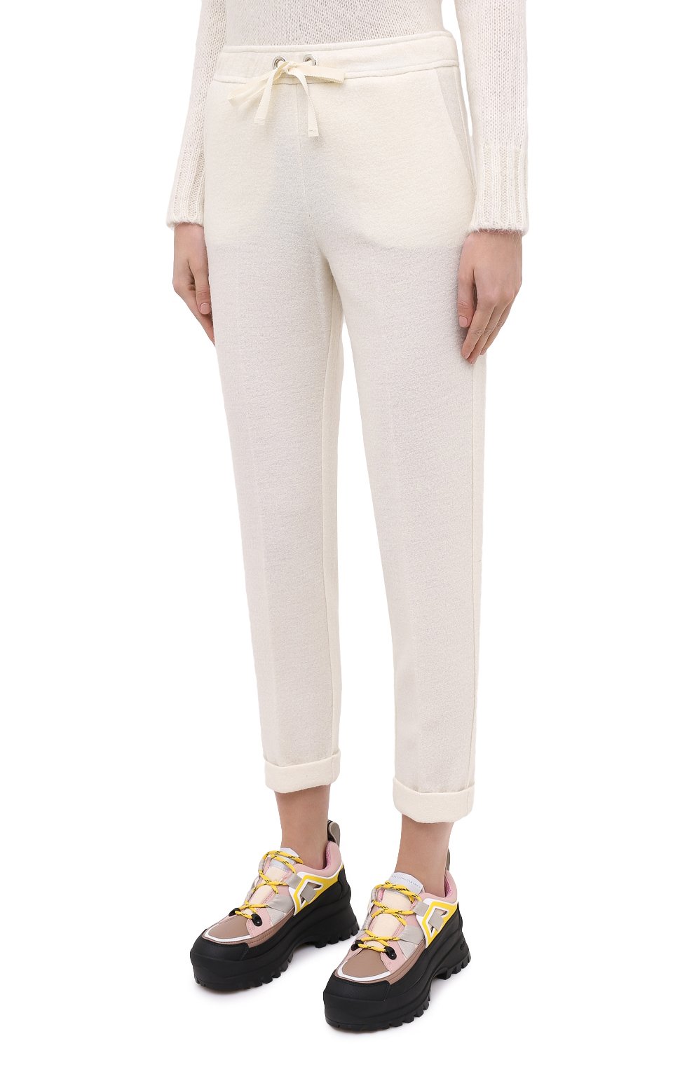 Шерстяные брюки ERMANNO ERMANNO SCERVINO, арт. 47T PL25 PAS, фото 3
