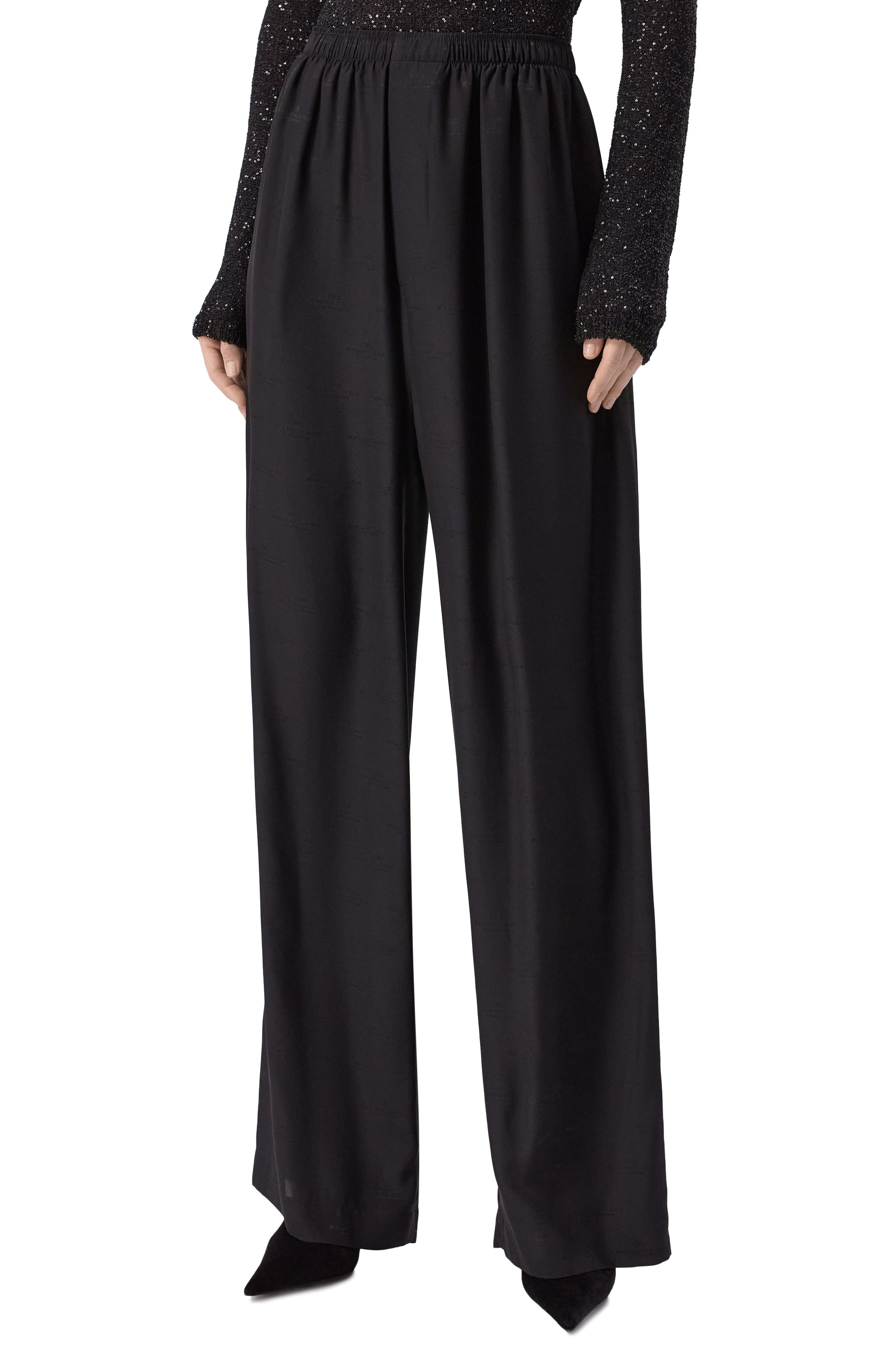 Шелковые брюки BALENCIAGA, арт. 814016/TRN07, фото 3