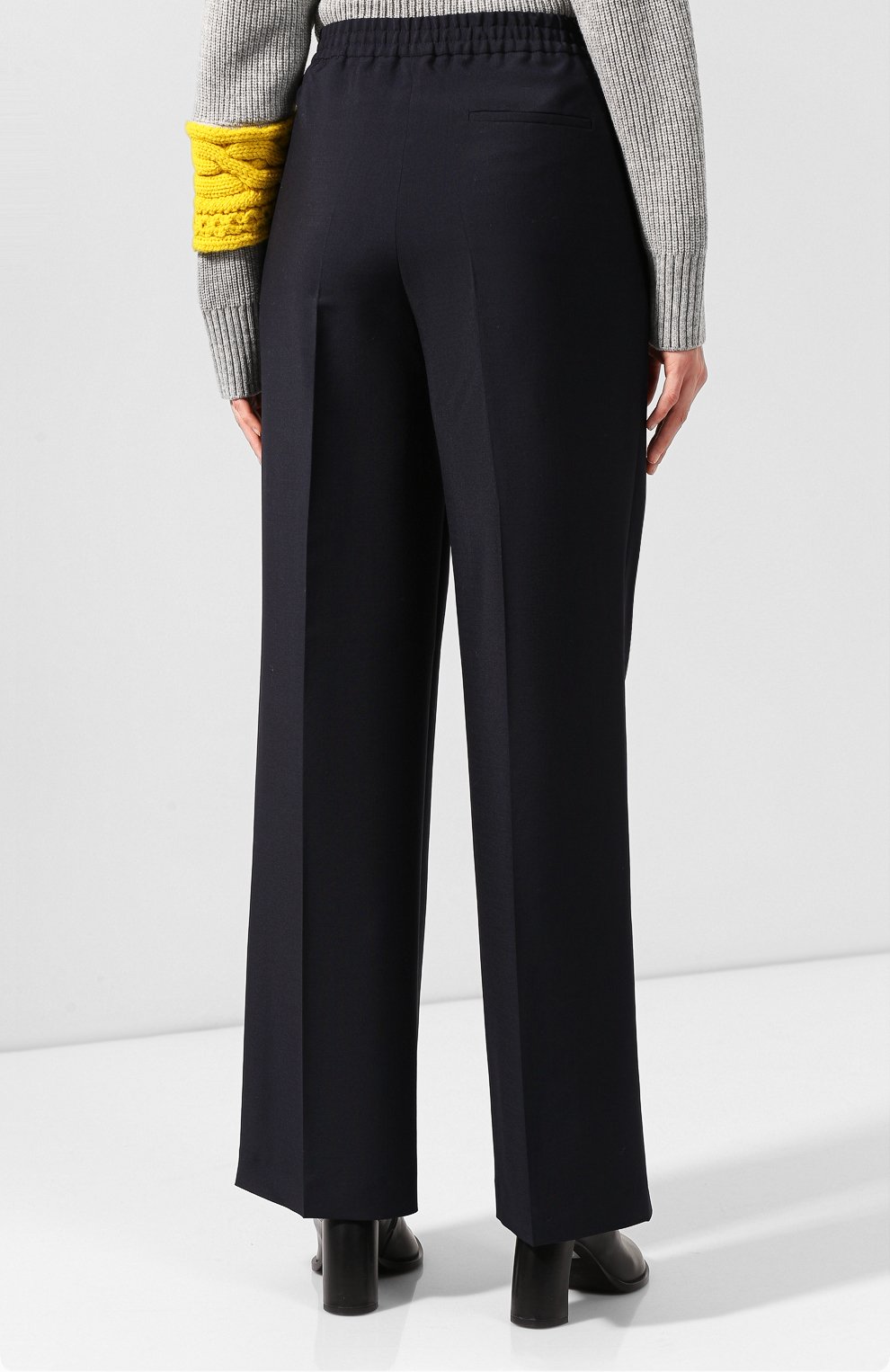 Брюки ACNE STUDIOS синего цвета по цене 22950 руб., арт. AK0138, фото 4 Брюки ACNE STUDIOS, арт. AK0138, фото 4