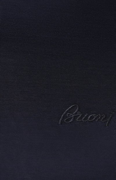 Хлопковая футболка BRIONI темно-синего цвета по цене 38800 руб., арт. UJCA0L/PZ600, фото 5 Хлопковая футболка BRIONI, арт. UJCA0L/PZ600, фото 5