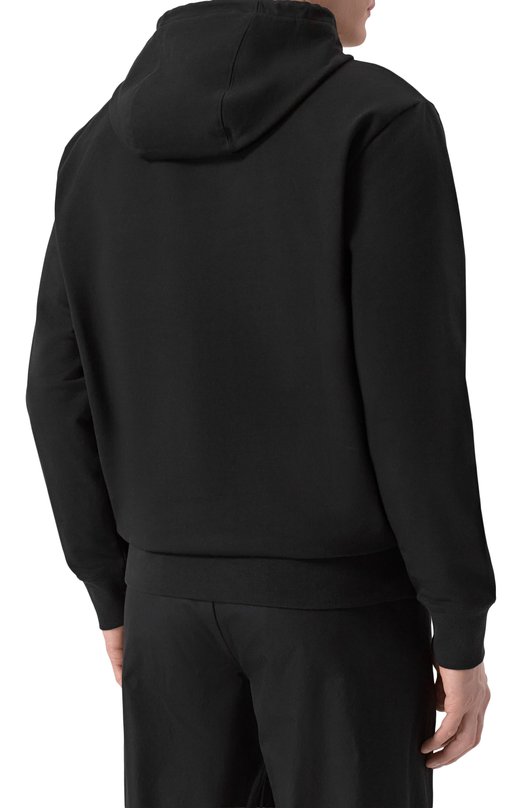 Хлопковое худи C.P. Company 20CLSS009A/006452W Чёрный  20CLSS009A/006452W Фото 4