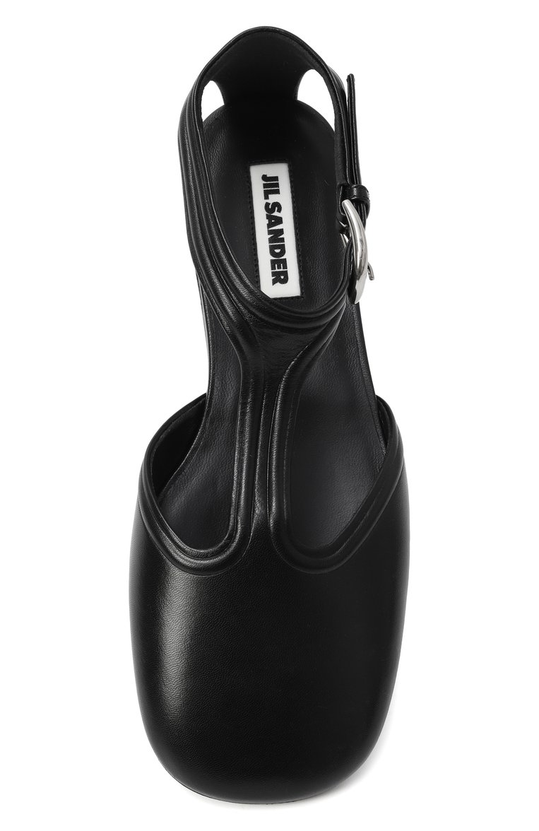 Кожаные балетки mary jane JIL SANDER, арт. J16WP0131-P8226, фото 1