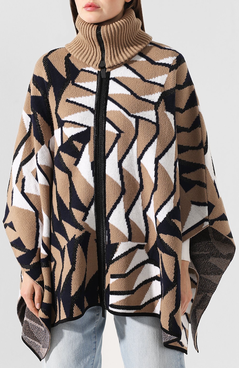 Пончо из смеси шерсти и вискозы M MISSONI, арт. 2DB00002/2K001C, фото 3