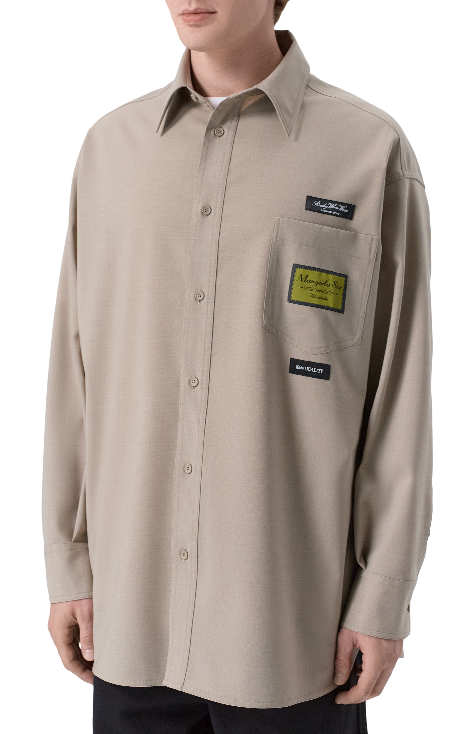 Рубашка MM6, арт. SH0DT0040/M35733, фото 3