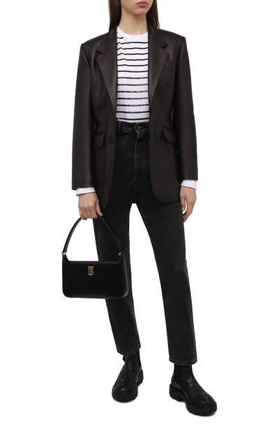 Кожаные ботинки MIU MIU, арт. 5U631D-3AQP-F0002-045, фото 3