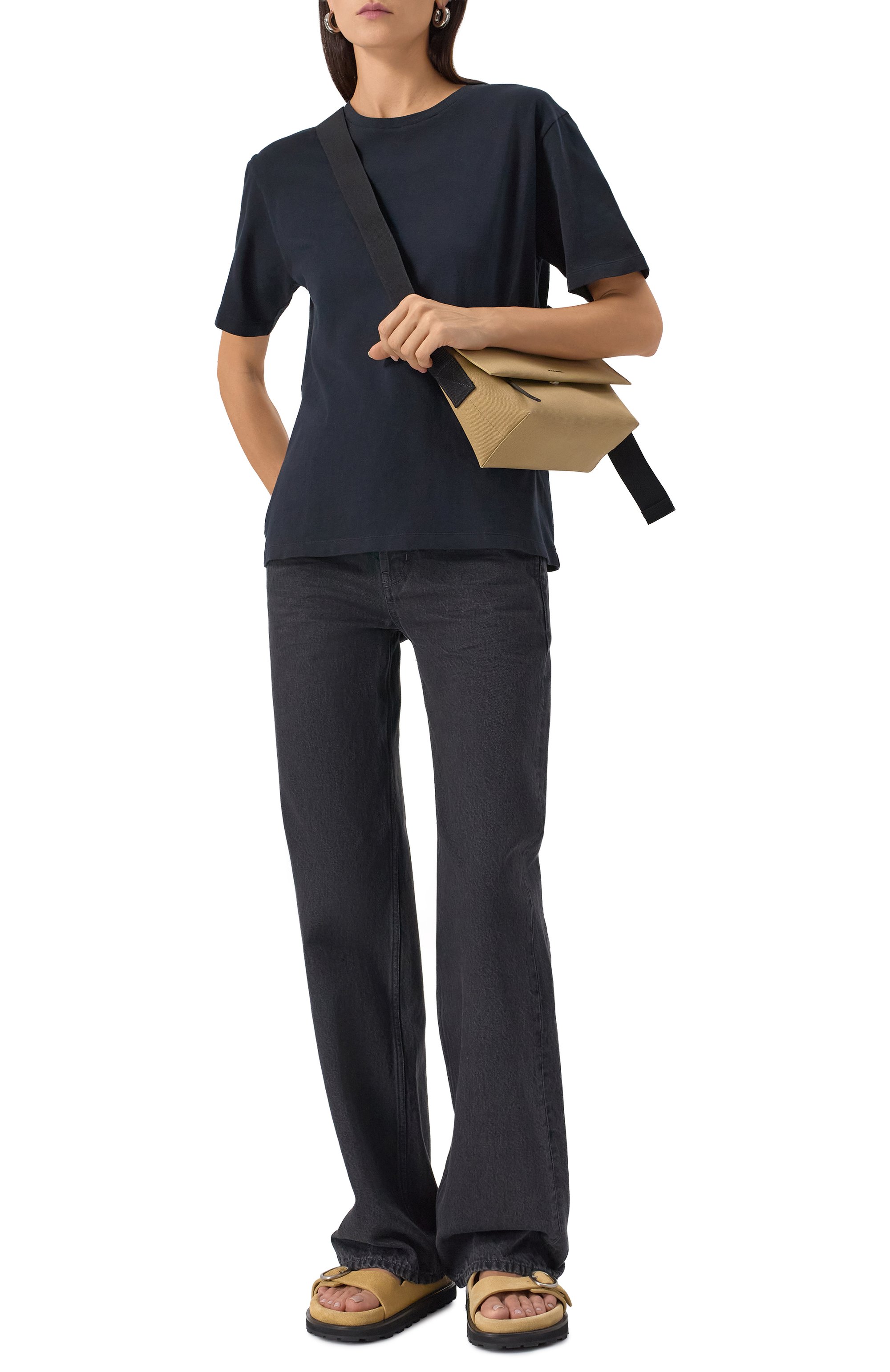 Хлопковая футболка KHAITE, арт. 2196138/MAE, фото 2