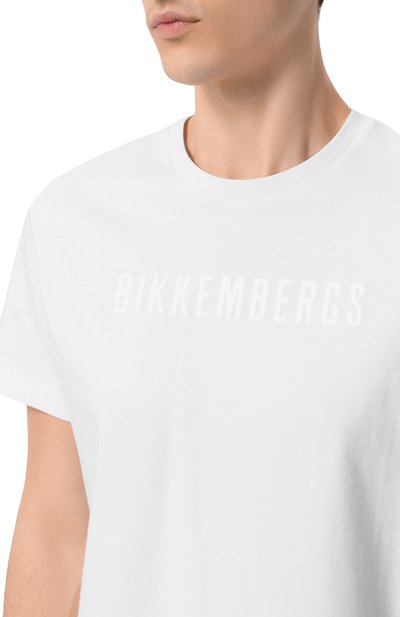 Хлопковая футболка DIRK BIKKEMBERGS, арт. BMT1584, фото 5