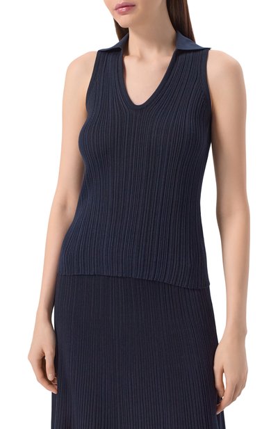 Топ из хлопка и шелка AGNONA, арт. KT11020E/7Q180PE, фото 3