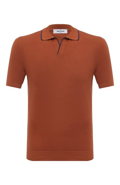Мужская хлопковое поло  GRAN SASSO, арт. 57157/20642