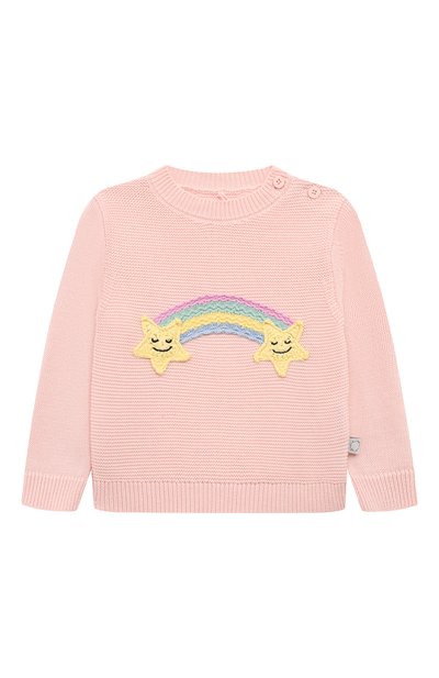 Хлопковый пуловер STELLA MCCARTNEY, арт. TV9060