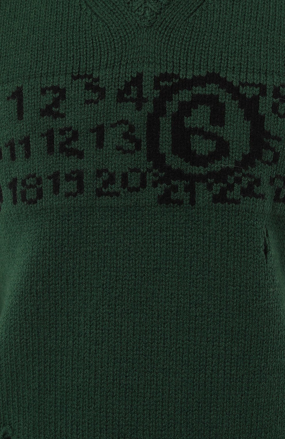 Шерстяной жилет MM6, арт. SH2FB0007/M13074, фото 5