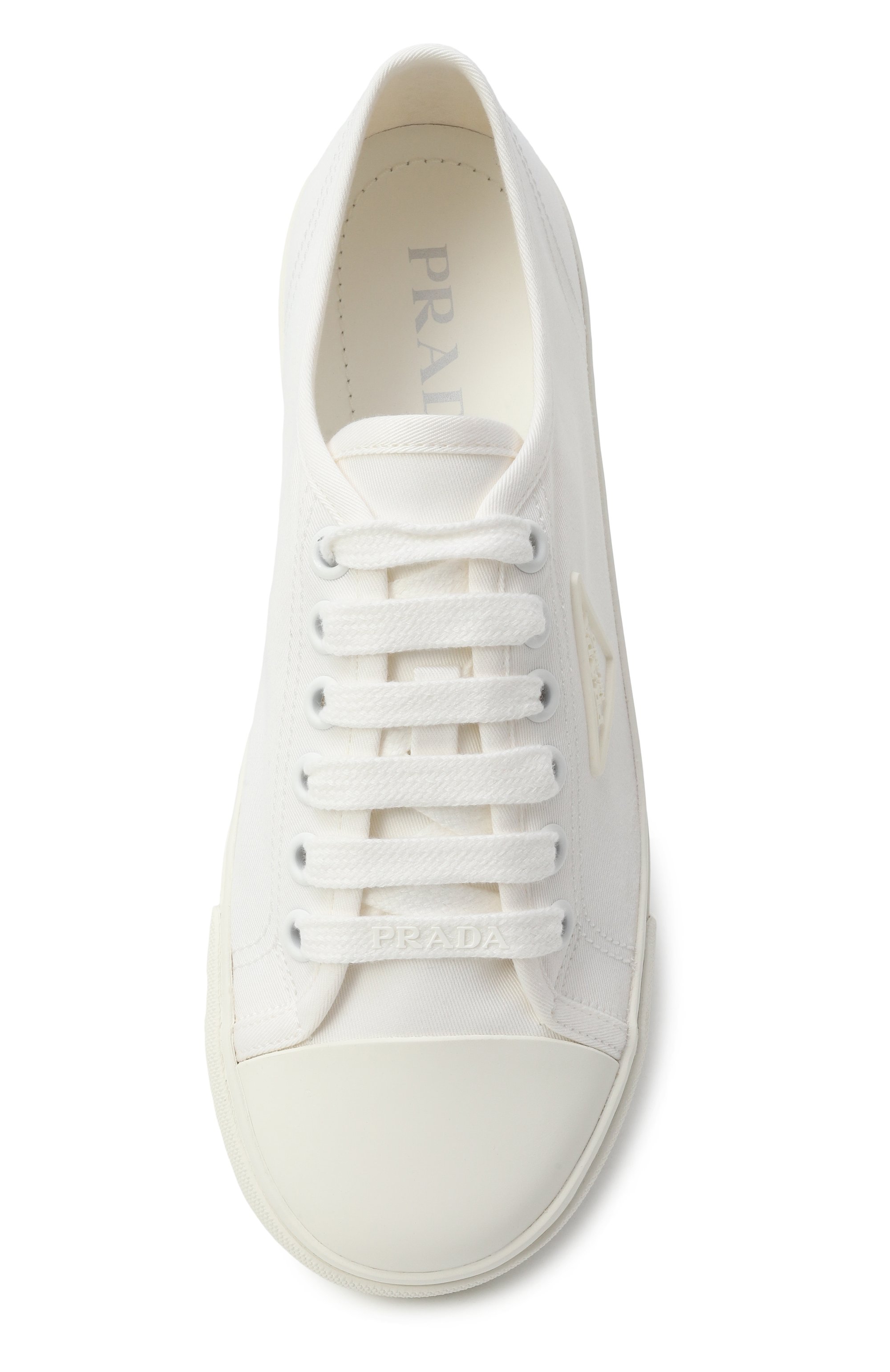 Текстильные кеды PRADA, арт. 1E958N/3T0B, фото 6