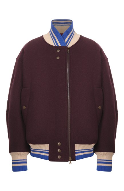 Женская шерстяной бомбер DRIES VAN NOTEN, арт. 262-010506/4216
