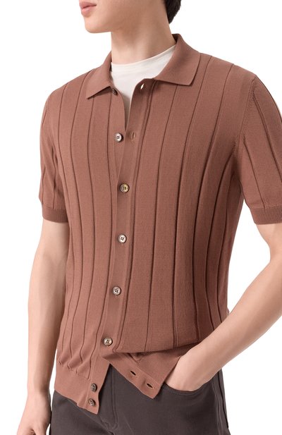 Хлопковая рубашка GRAN SASSO, арт. 57143/20634, фото 5