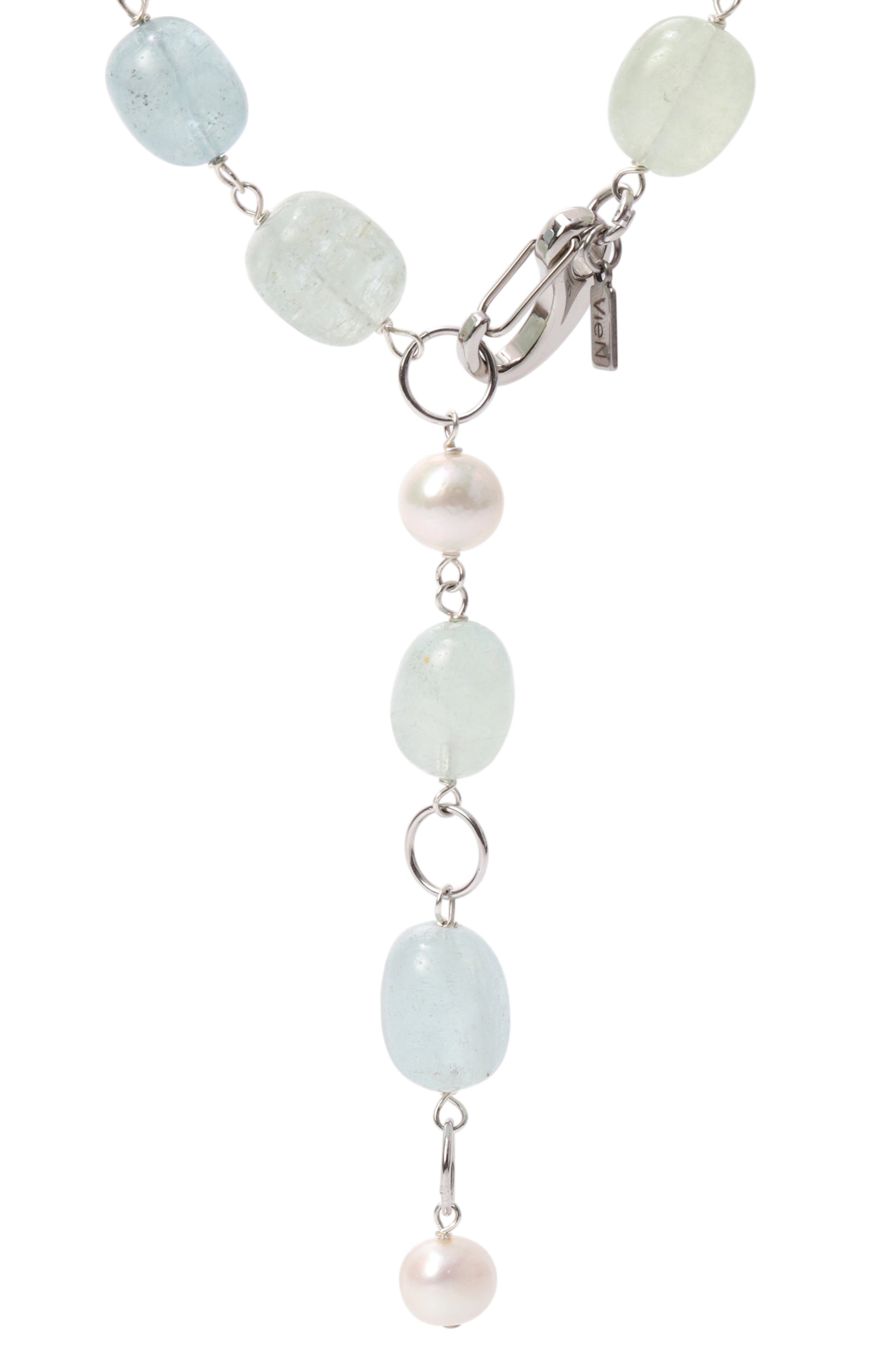 Колье VIEN бирюзового цвета по цене 89900 руб., арт. 26-388, фото 4 Колье VIEN, арт. 26-388, фото 4