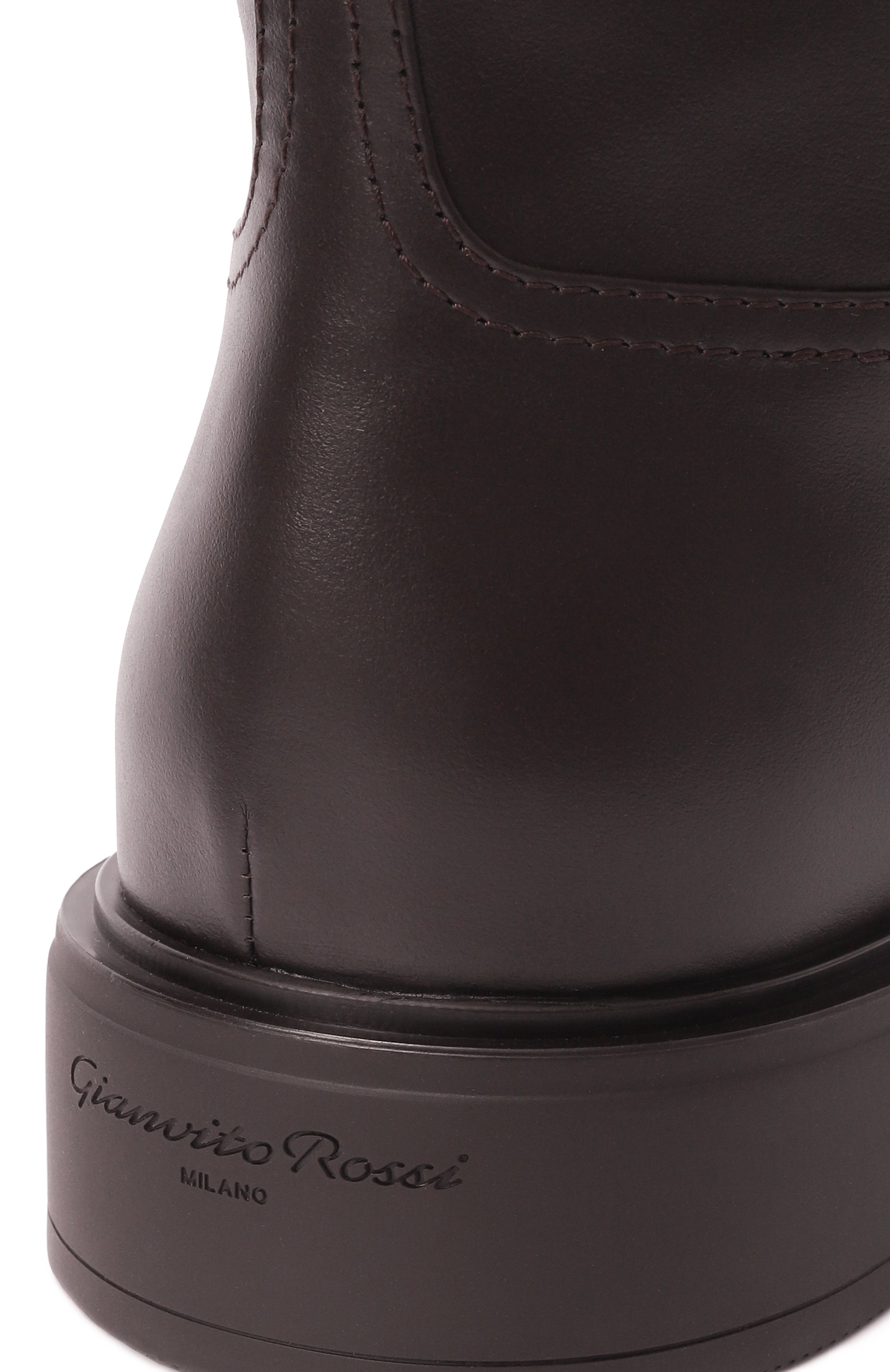 Кожаные сапоги ascott GIANVITO ROSSI, арт. G80128.20G0M.CLNM0KA, фото 7