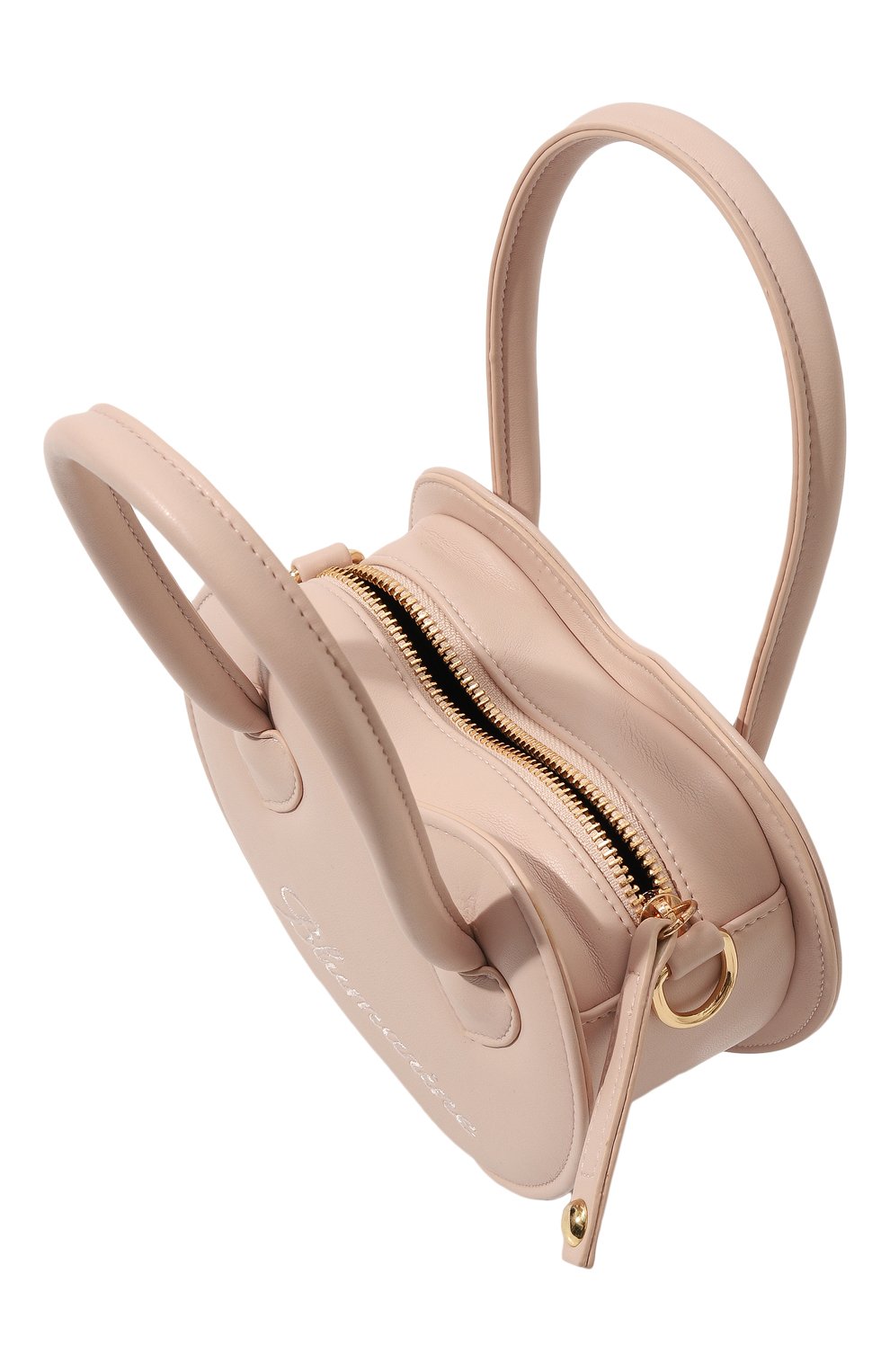 Сумка BLUMARINE светло-розового цвета по цене 8720 руб., арт. IA4013T0300, фото 3 Сумка BLUMARINE, арт. IA4013T0300, фото 3