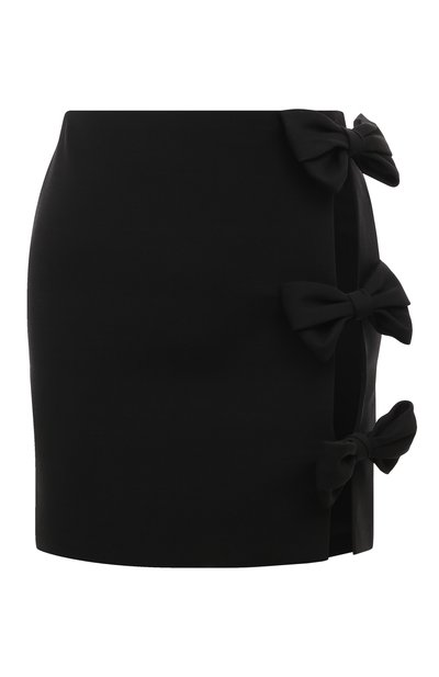 Женская юбка из шерсти и шелка VALENTINO, арт. 3B3RAA551CF