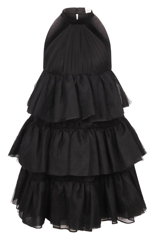 Шелковое платье Nina Ricci 25ACR0054/SE1400 Чёрный 25ACR0054/SE1400