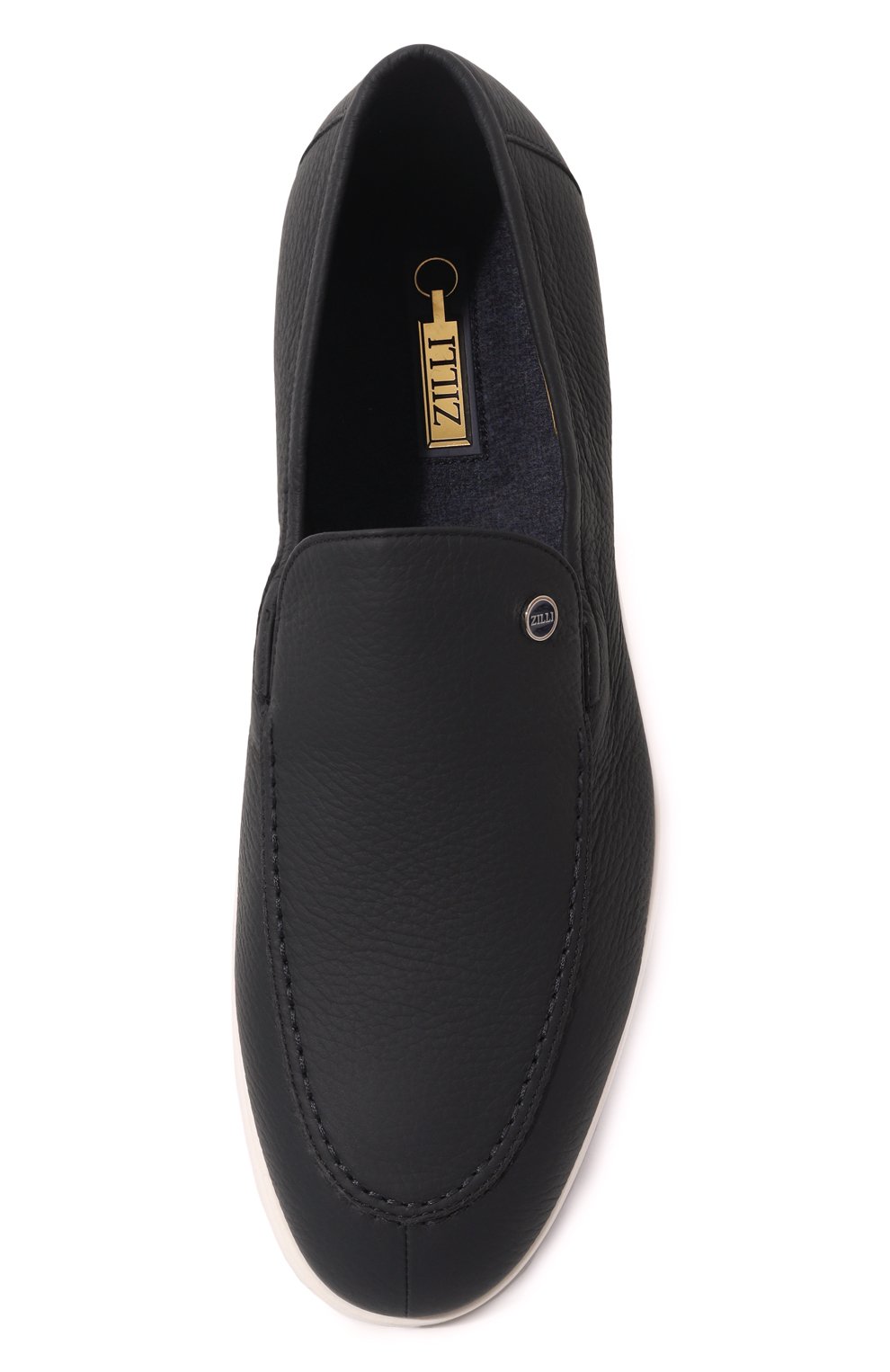 Кожаные лоферы ZILLI, арт. H0063AM1948VRUL01, фото 6