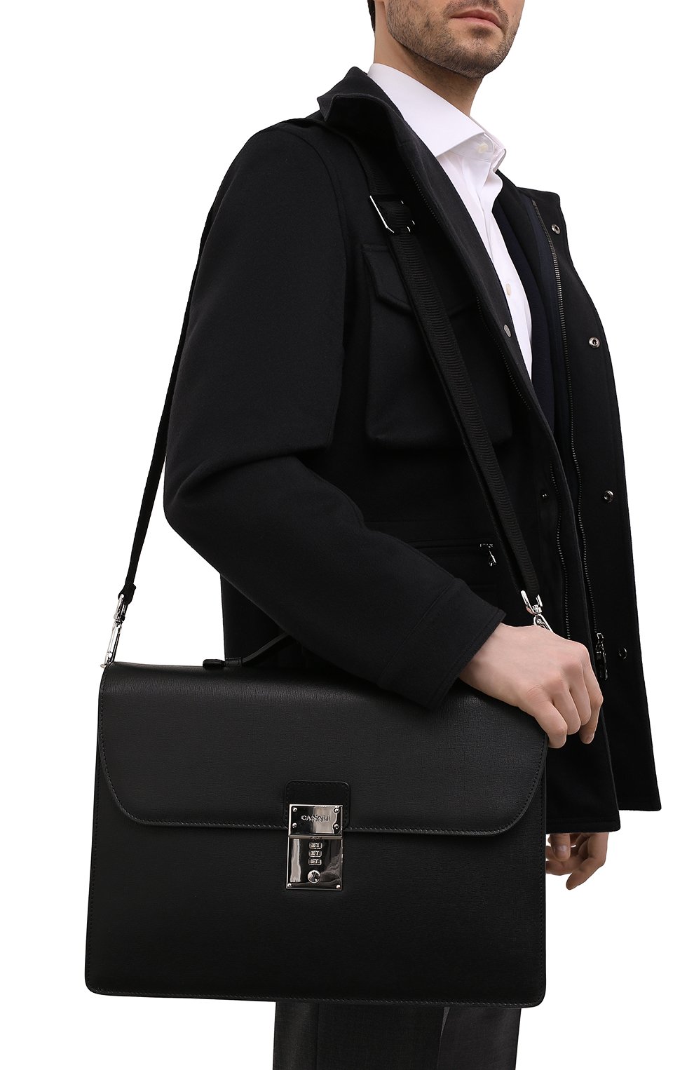 Кожаный портфель stuoia CANALI, арт. P325340/NA00053, фото 6