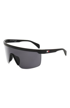 Женские солнцезащитные очки TOMMY HILFIGER черного цвета, арт. 1657/G 08A | Фото 1 (Статус проверки: Проверена категория, Проверено; Тип очков: С/з; Региональные ограничения белый список (Axapta Mercury): RU, Не проставлено; Кросс-КТ: С/з-унисекс; Материал сплава: Проверено; Материал: Пластик; Нос: Не проставлено; Очки форма: Маска; Оптика Гендер: оптика-унисекс)