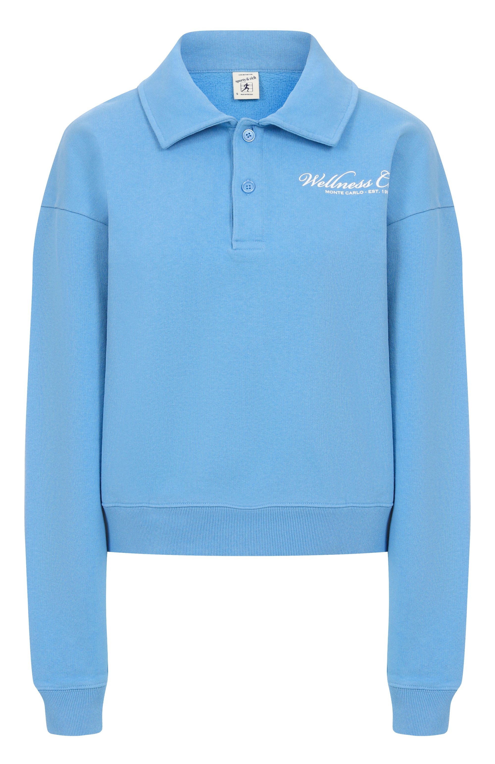 Хлопковое поло SPORTY AND RICH, арт. ST072620081BL24, фото 1