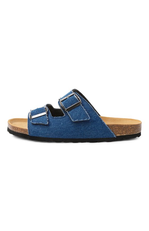 Текстильные шлепанцы MC2 Saint Barth STBA SANDAL W N/01893H Синий  STBA SANDAL W N/01893H Фото 4