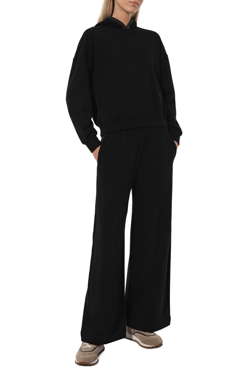 Хлопковое худи BRUNELLO CUCINELLI, арт. MN05NHR209, фото 2