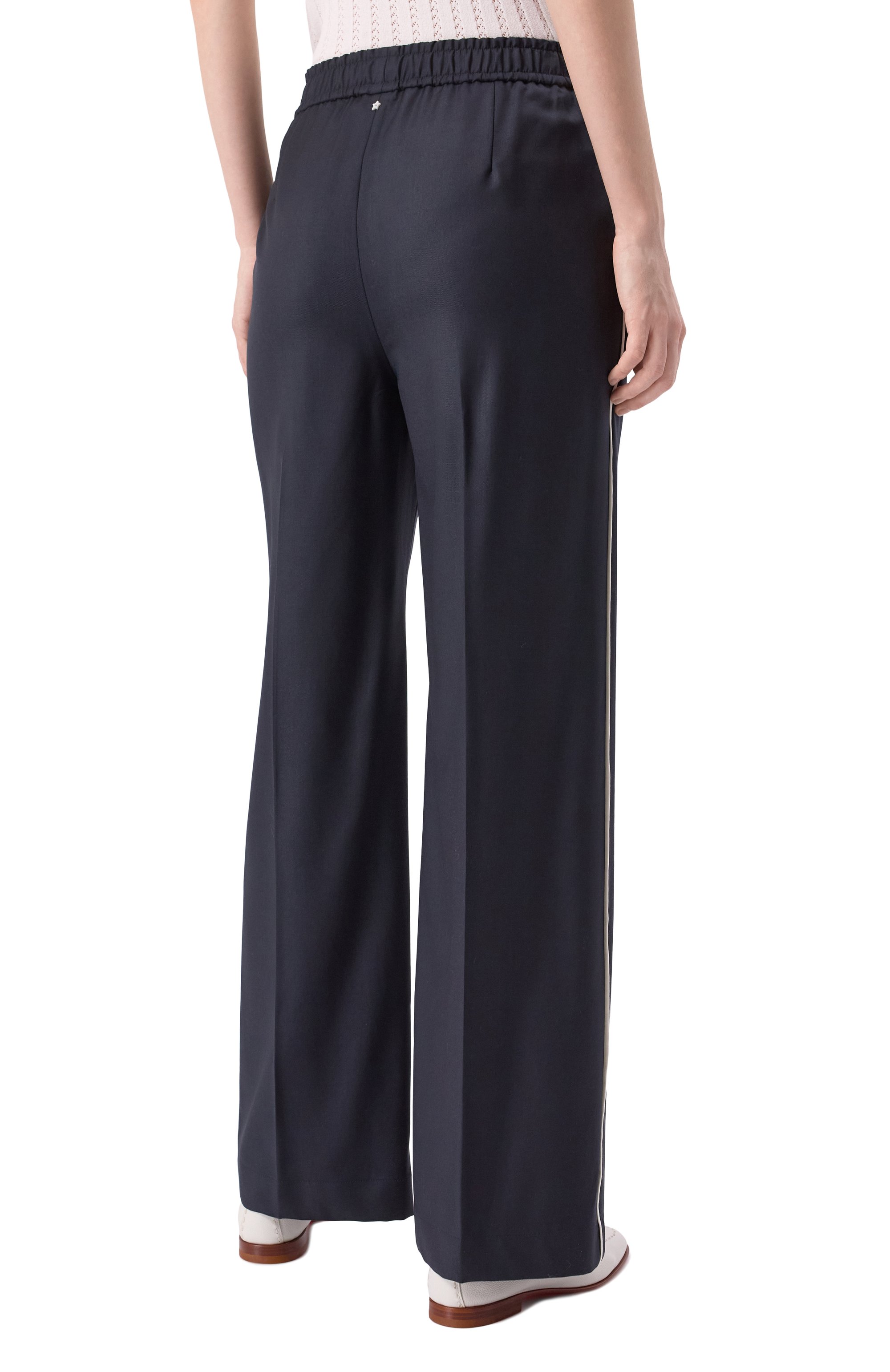 Шерстяные брюки LORENA ANTONIAZZI, арт. P2547PA49A/4767, фото 4