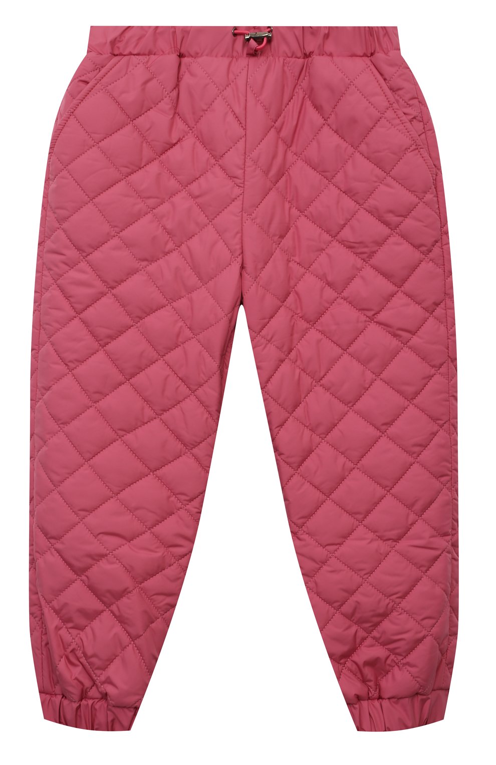 Утепленные джоггеры IL GUFO темно-розового цвета по цене 16350 руб., арт. A24PL340N0106/10A-14A, фото 1 Утепленные джоггеры IL GUFO, арт. A24PL340N0106/10A-14A, фото 1