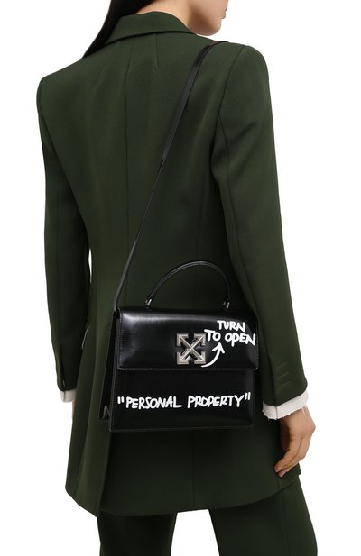 Сумка 2.8 jitney OFF-WHITE, арт. 0WNA090R21LEA006, фото 5