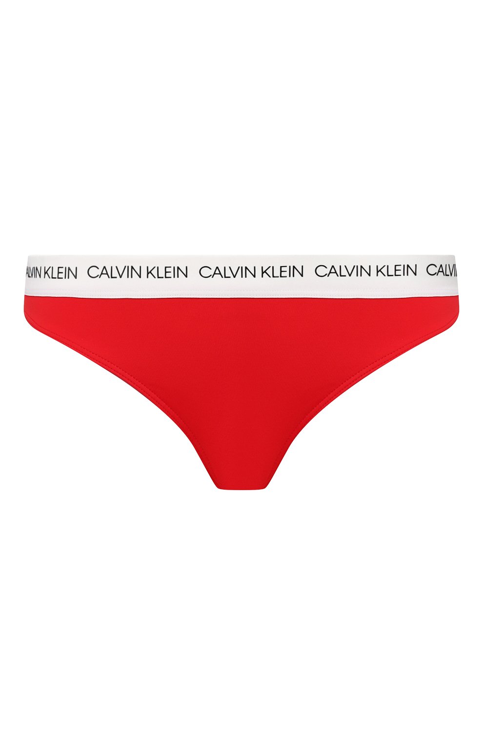 Плавки-бикини CALVIN KLEIN красного цвета по цене 5745 руб., арт. KW0KW01196, фото 1 Плавки-бикини CALVIN KLEIN, арт. KW0KW01196, фото 1