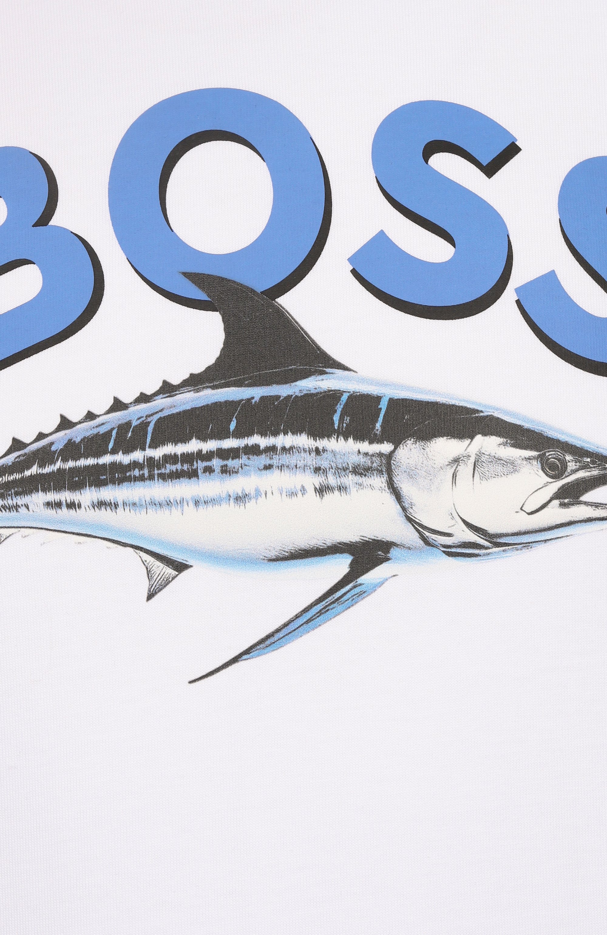 Хлопковая футболка BOSS ORANGE, арт. 50539196, фото 6