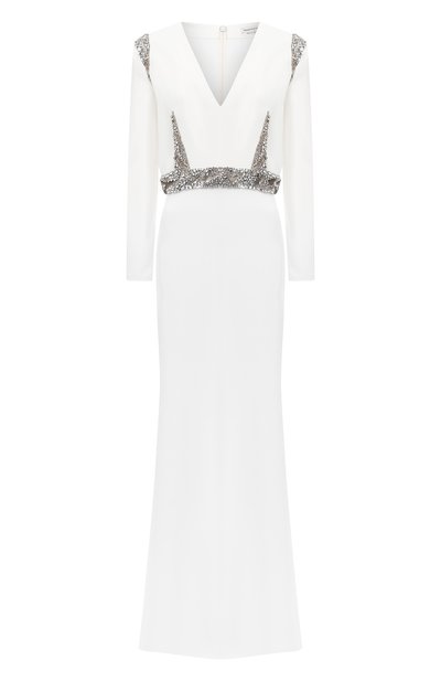 Женское платье-макси ALEXANDER MCQUEEN, арт. 632174/QEAAA