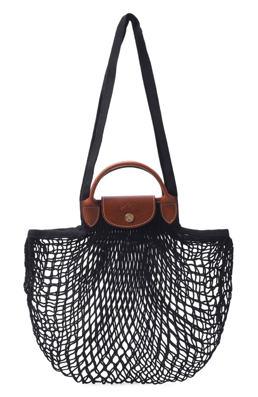Сумка Le Pliage Filet Mesh large Longchamp 10121HVH/HVH Чёрный 10121HVH/HVH