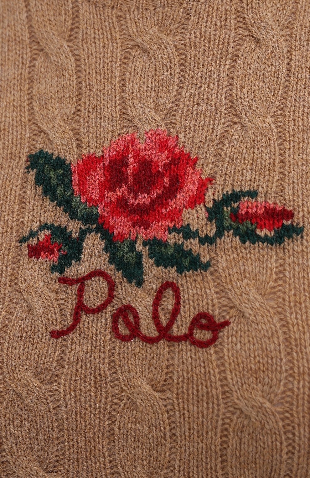 Шерстяной пуловер POLO RALPH LAUREN бежевого цвета по цене 20850 руб., арт. 211815136, фото 5 Шерстяной пуловер POLO RALPH LAUREN, арт. 211815136, фото 5