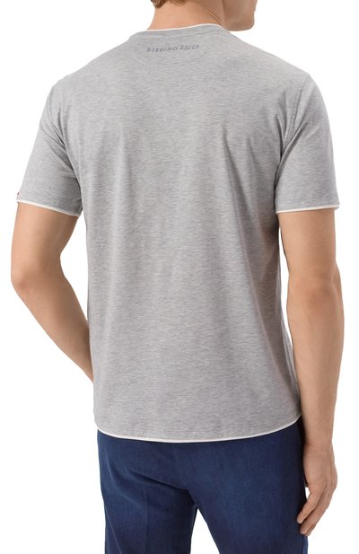 Хлопковая футболка STEFANO RICCI, арт. MNH5204470/TE0001, фото 4