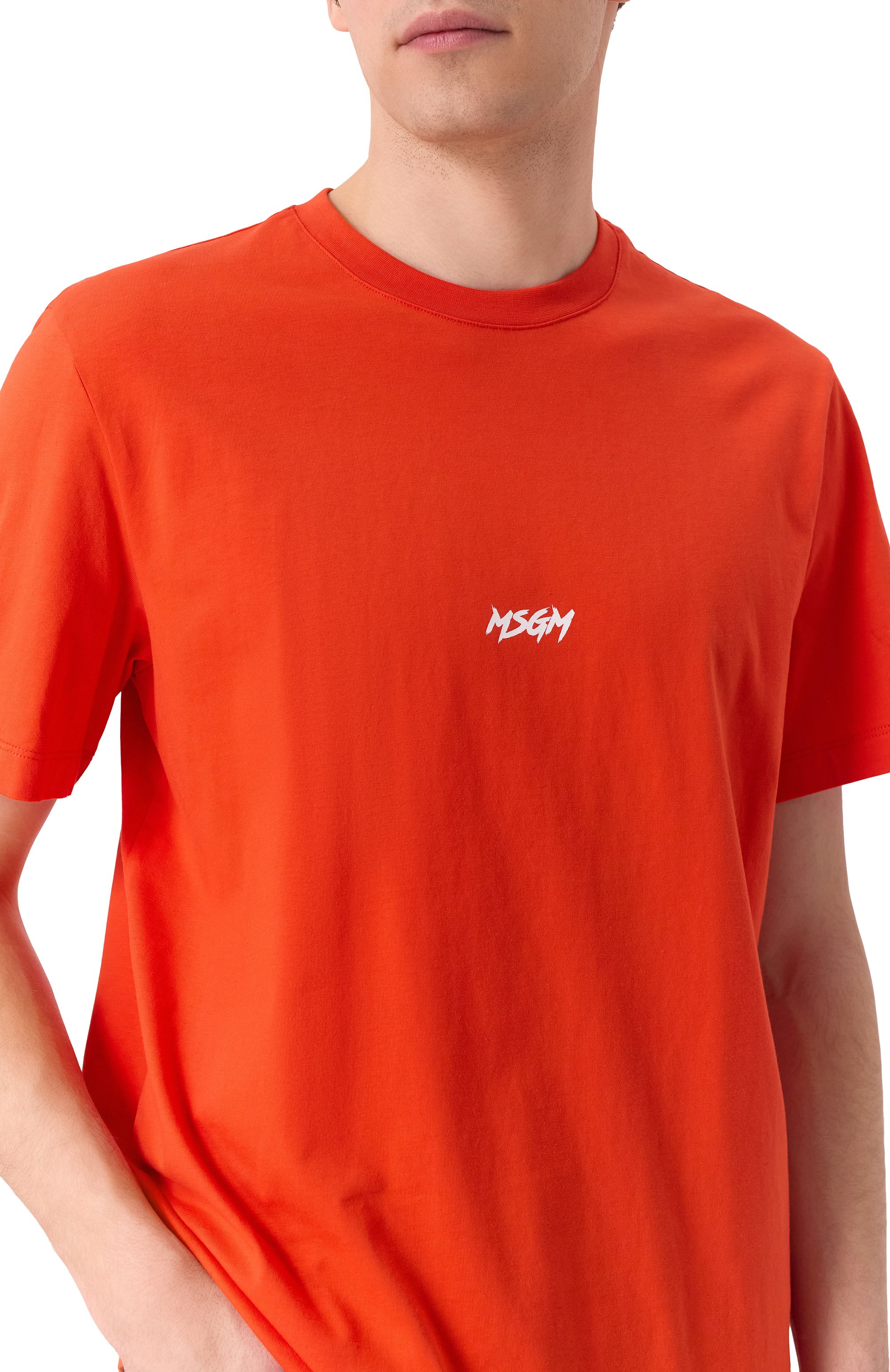 Хлопковая футболка MSGM, арт. 3840MM119/257002, фото 5