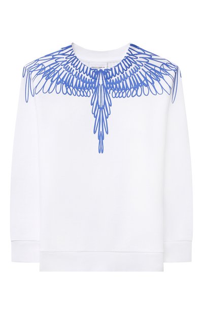 Хлопковый свитшот MARCELO BURLON KIDS OF MILAN, арт. 21E/B/MB/2000/0020/2-6Y, фото 1